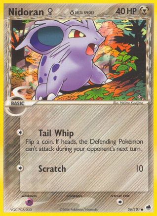 Nidoran F (Delta Species) 56/101 - [Dragon Frontiers]