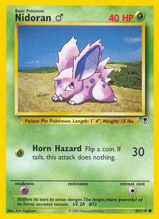 Nidoran M 83/110 - [Legendary Collection]