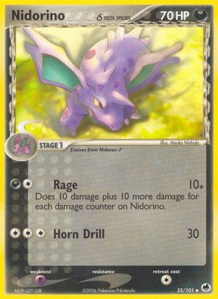 Nidorino (Delta Species)/101 - [Dragon Frontiers]