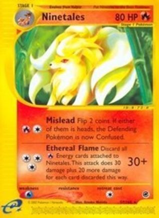 Ninetales (57/165) [Expédition : Ensemble de base] 