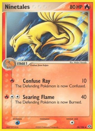 Ninetales (38/106) [EX : Émeraude] 