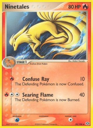 Ninetales/106 - [Emerald] Reverse Holofoil