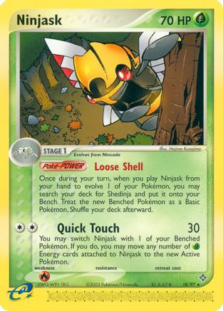 Ninjask - 18/97 18/97 - [Dragon]