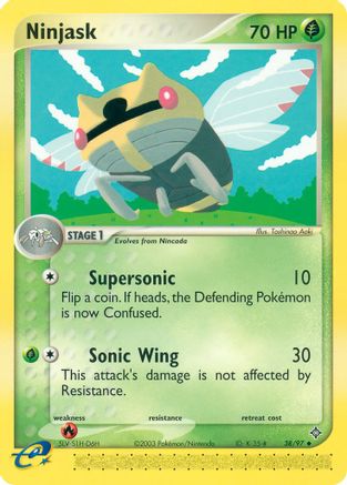 Ninjask - 38/97/97 - [Dragon]