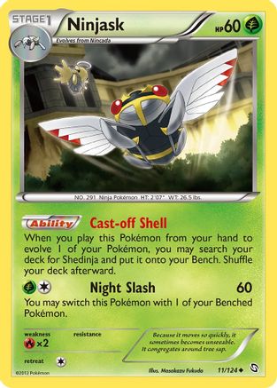 Ninjask (11/124) [Noir et Blanc : Dragons Exaltés] 