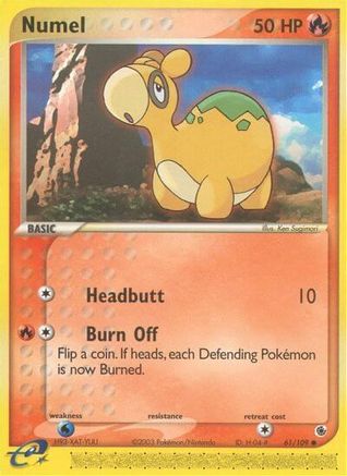 Numel (61/109) [EX : Rubis et Saphir] 