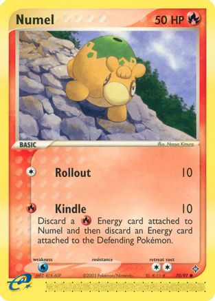 Numel (70/97) [EX : Dragon] 
