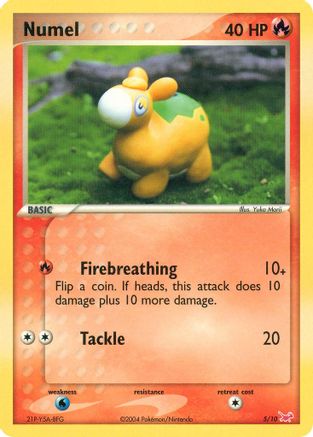 Numel (5/10) [EX : Kit d'entraîneur - Latias] 