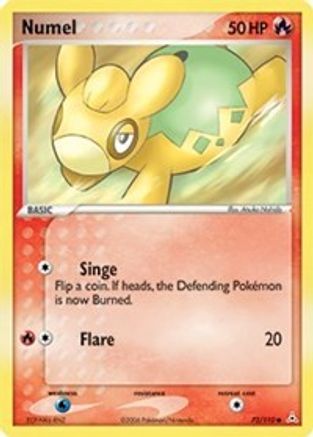 Numel 72/110 - [Holon Phantoms] Reverse Holofoil