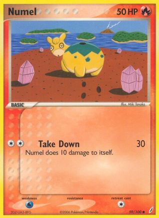 Numel (59/100) (Estampillé) [EX : Gardiens de Cristal] 