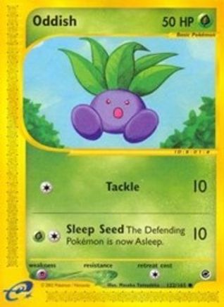 Oddish (122/165) [Expédition : Ensemble de base] 