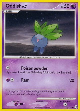 Oddish (112/146) [Diamond &amp; Pearl : Légendes éveillées] 