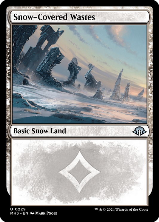 Déchets couverts de neige (MH3-229) - [Modern Horizons 3] : (neige) Foil 