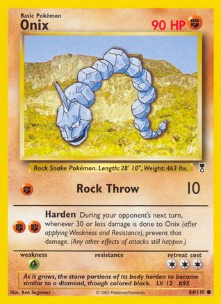 Onix 84/110 - [Legendary Collection]