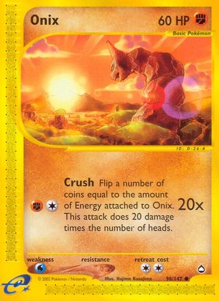 Onix (98/147) [Aquapolis] 