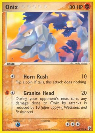 Onix (69/109) [EX : le retour de la Team Rocket] 