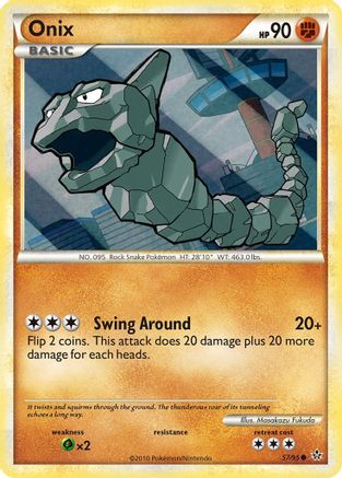 Onix (57/95) [HeartGold &amp; SoulSilver : déchaînés] 