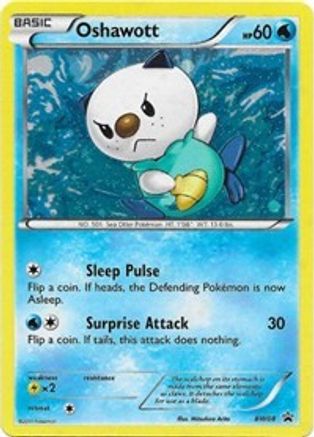 Oshawott (BW08) [Noir et blanc : promotions Black Star] 