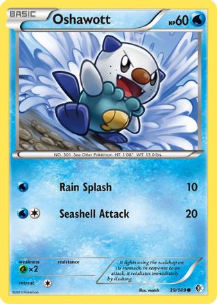 Oshawott 39/149 - [Boundaries Crossed]