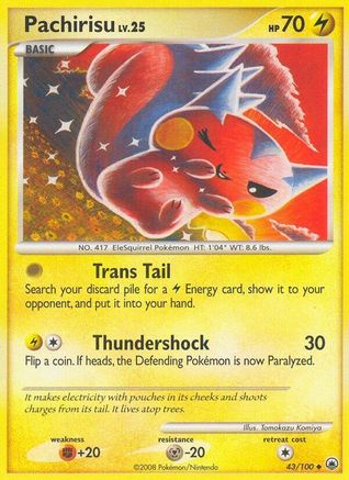 Pachirisu 43/100 - [Majestic Dawn]