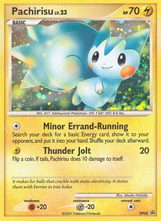 Pachirisu (DP04) [Diamant et Perle : Promos Black Star] 