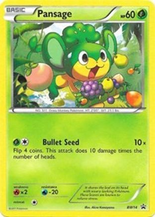 Pansage - BW14/101 - [Black and White Promos]