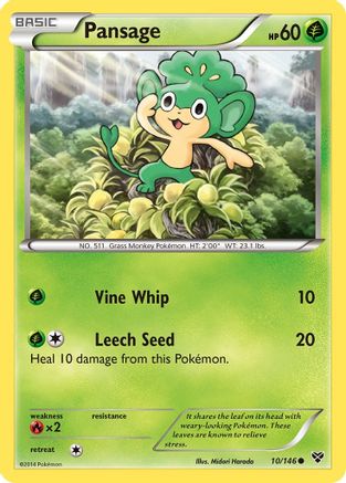 Pansage/146 - [XY Base Set]