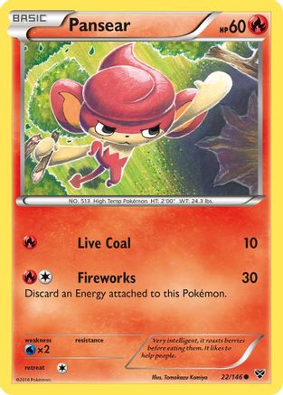 Pansear 22/146 - [XY Base Set]