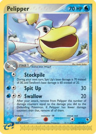 Pelipper (19/109) [EX : Rubis et Saphir] 