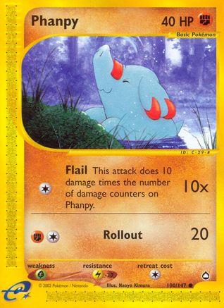 Phanpy (100/147) [Aquapolis] 