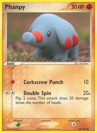 Phanpy 69/107 - [Deoxys] Reverse Holofoil