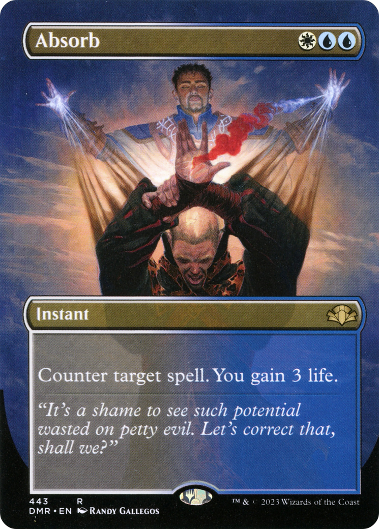Absorb (DMR-443) - [Dominaria Remastered] (Borderless)