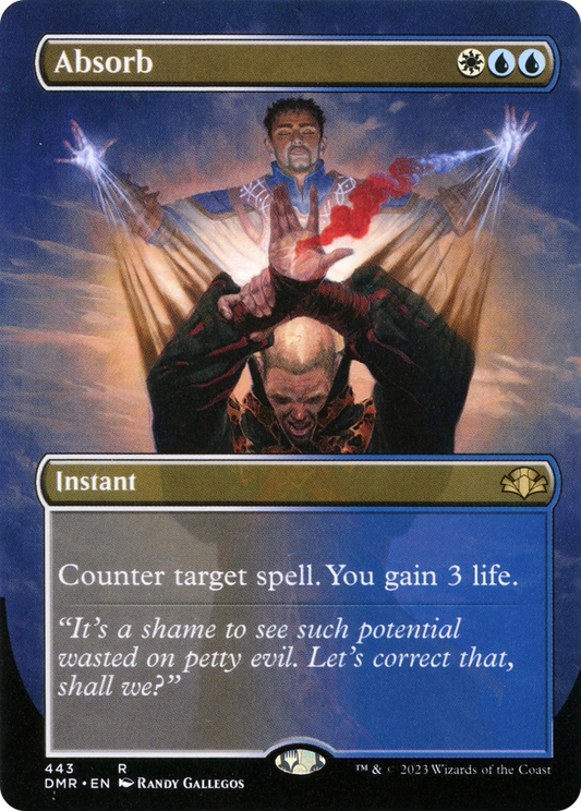 Absorb (DMR-443) - [Dominaria Remastered] (Borderless) Foil