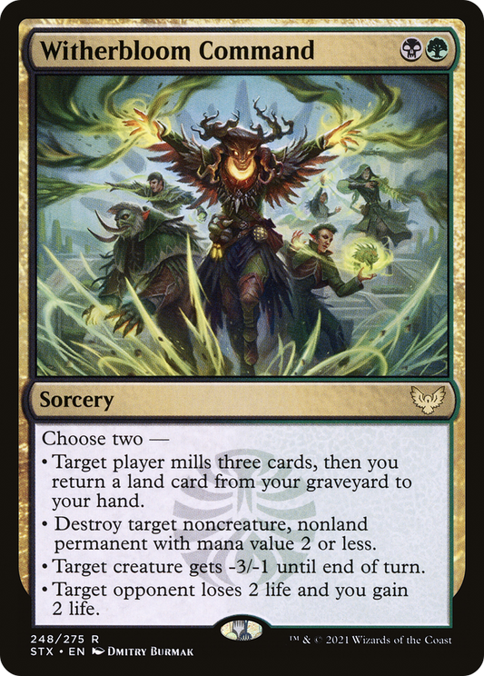 Witherbloom Command (STX-248) - [Strixhaven: School of Mages] Foil