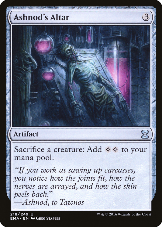 Ashnod's Altar (EMA-218) - [Eternal Masters] Foil