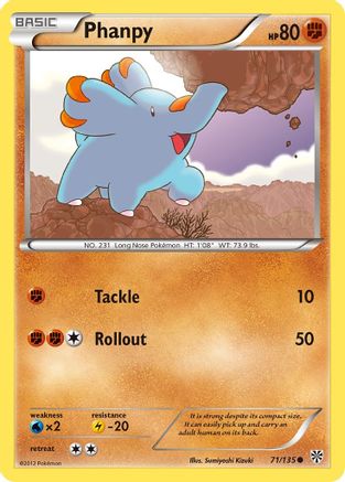 Phanpy (71/135) [Noir et blanc : Tempête de plasma] 