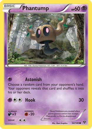 Phantump (54/146) [XY : Ensemble de base] 