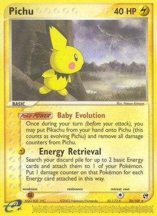 Pichu 20/100 - [Sandstorm]