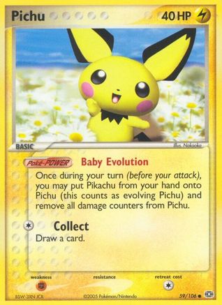 Pichu (59/106) [EX : Émeraude] 