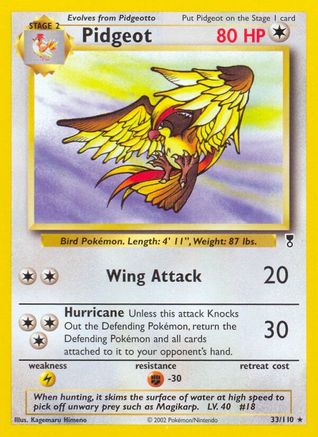 Pidgeot 33/110 - [Legendary Collection]