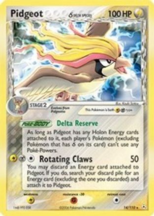Pidgeot (Delta Species)/110 - [Holon Phantoms] Holofoil