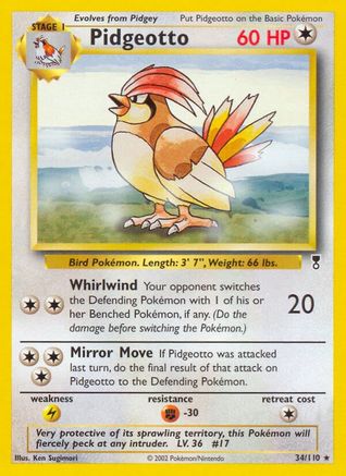 Pidgeotto 34/110 - [Legendary Collection]