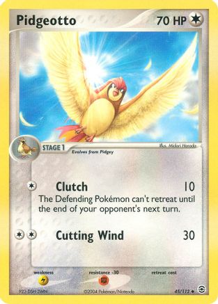 Pidgeotto/112 - [FireRed & LeafGreen]