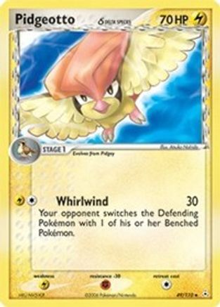 Pidgeotto (Delta Species)/110 - [Holon Phantoms] Reverse Holofoil
