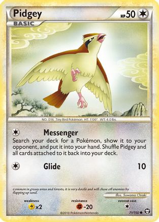 Pidgey/102 - [Triumphant]
