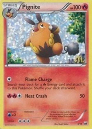 Pignite (4/12) [Promos McDonald's : Collection 2012] 