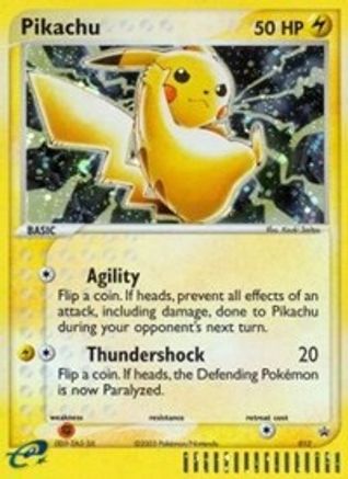 Pikachu - 012 (EX Series Collector's Tin) 12/40 - [Nintendo Promos] Holofoil