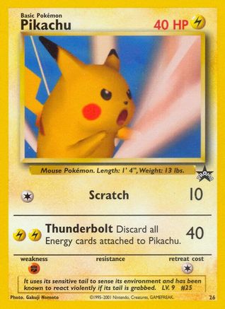 Pikachu (26) [Magiciens de la Côte : Promos Black Star] 