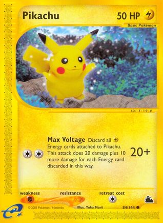 Pikachu (84/144) [Skyridge] 