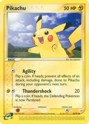 Pikachu 43/95 - [Team Magma vs Team Aqua]